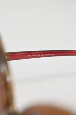 Brown acetate gradient oversized Nicole TF0164 sunglasses