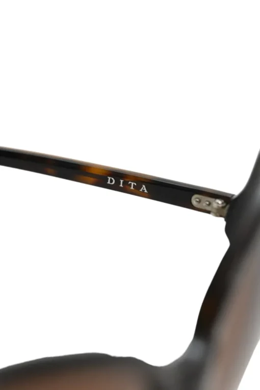 Brown gradient acetate oversized Cabaret round-eye sunglasses