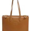 Brown Leather Kaba Tote Bag 40