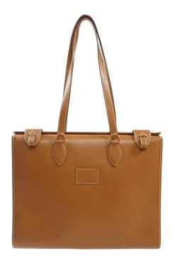 Brown Leather Kaba Tote Bag 40