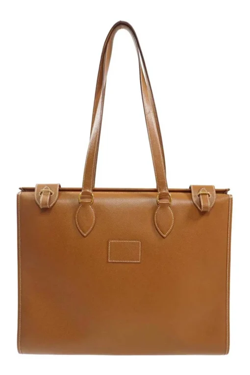 Brown Leather Kaba Tote Bag 40