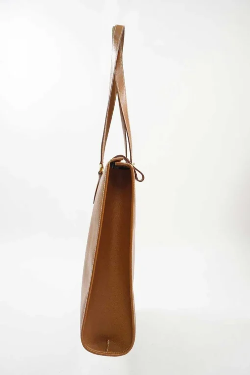 Brown Leather Kaba Tote Bag 40