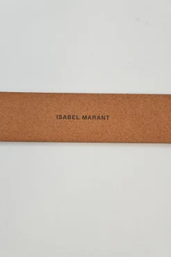 Brown leather Lecce knotted belt