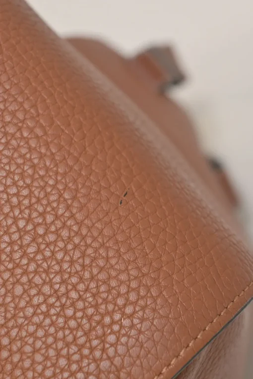 Brown leather medium Hammock bag