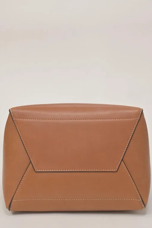 Brown leather Seau Sangle shoulder bag