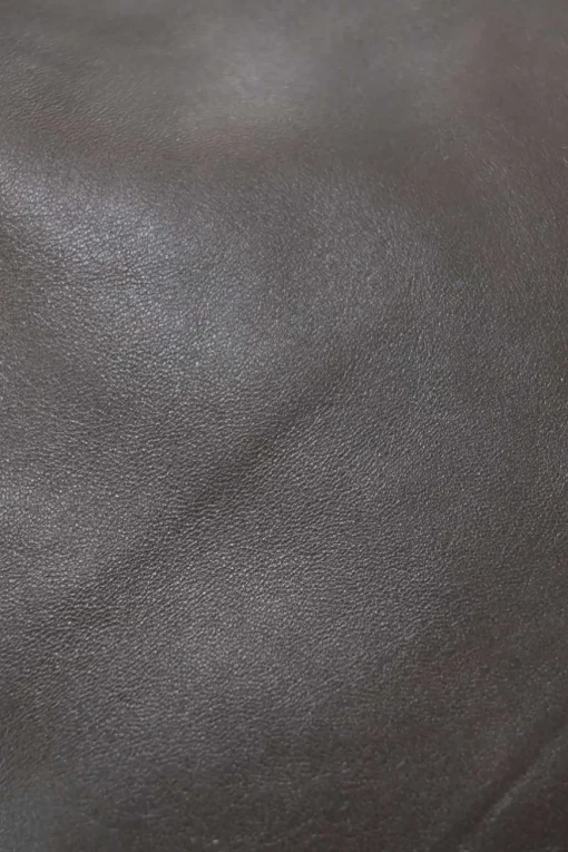 Brown leather soft tote bag with intrecciato handles in alligator skin