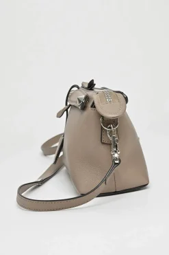 Brown Mini By The Wat Satchel Crossbody Bag