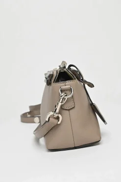 Brown Mini By The Wat Satchel Crossbody Bag