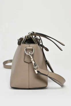 Brown Mini By The Wat Satchel Crossbody Bag