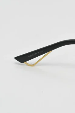 Brown polycarbonate and gold-tone metal Dior Technologic double-bridge aviator sunglasses