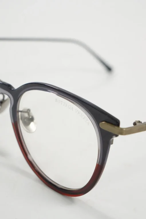 Brown Round-frame Injection Glasses BV0211S
