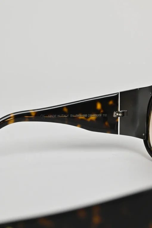 Brown 039S 086DB Round Sunglasses