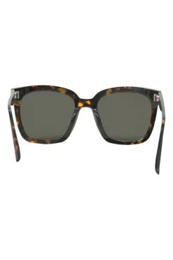 Brown tortoiseshell acetate and tinted polycarbonate Dreamer 17 oversized square shape sunglasses