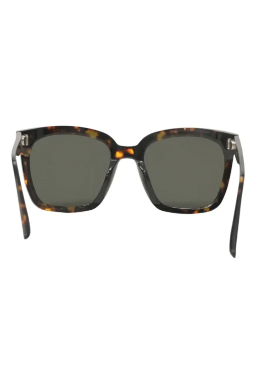 Brown tortoiseshell acetate and tinted polycarbonate Dreamer 17 oversized square shape sunglasses