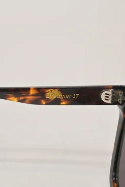 Brown tortoiseshell acetate and tinted polycarbonate Dreamer 17 oversized square shape sunglasses