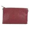 Burgundy intrecciato nappa Biletto Chain