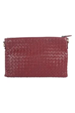 Burgundy intrecciato nappa Biletto Chain