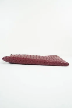 Burgundy intrecciato nappa Biletto Chain