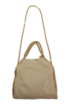 Butter Cream Falabella Mini Tote Bag