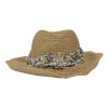 Camel sequin and mesh-embellished Toyo paper and cotton