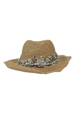 Camel sequin and mesh-embellished Toyo paper and cotton
