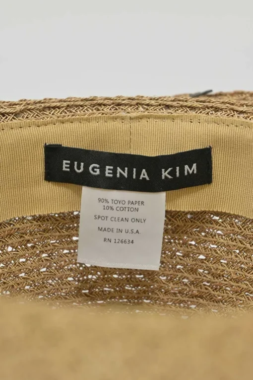 Camel sequin and mesh-embellished Toyo paper and cotton