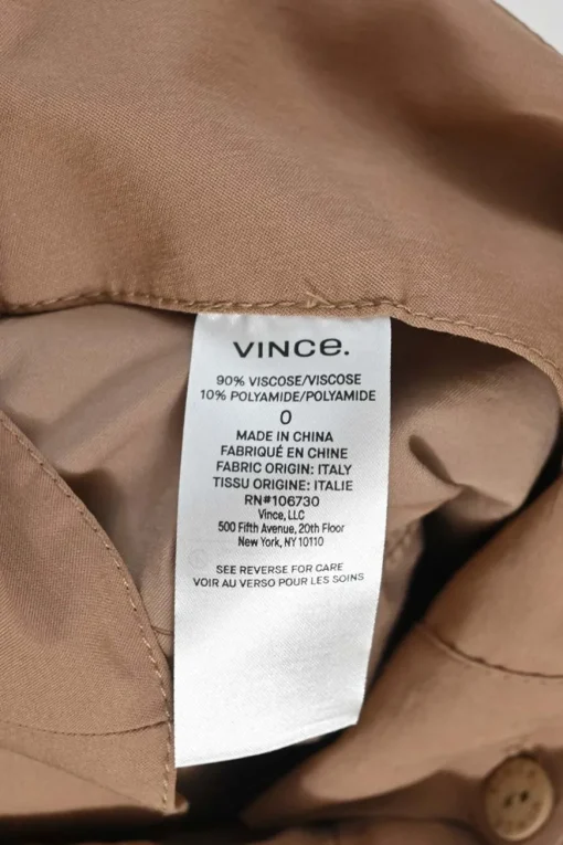 Camel viscose-blend wrap-front belted cargo midi skirt with paperbag waist