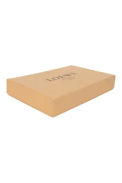 Cartero khaki leather envelope clutch pouch