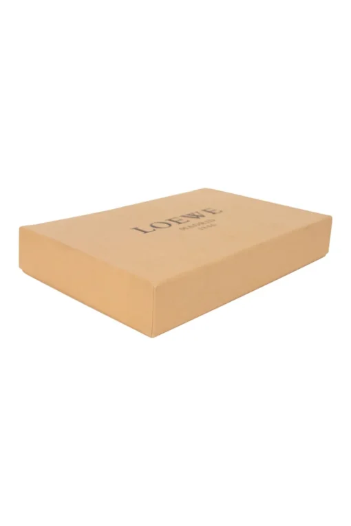 Cartero khaki leather envelope clutch pouch