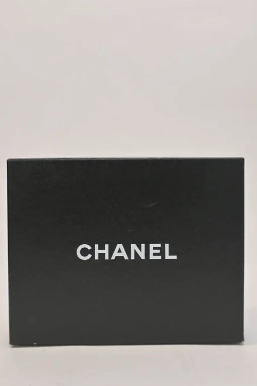 Charcoal fabric round-toe platform pumps with contrasting cap toe and Coco Mark ankle plaque