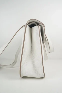 'Ciel Clemence Leather Halzan 31' in white