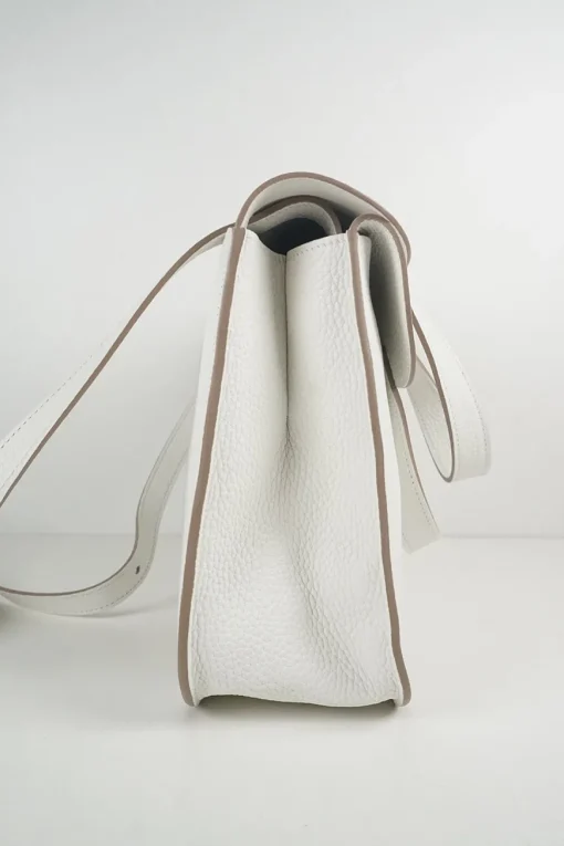 'Ciel Clemence Leather Halzan 31' in white