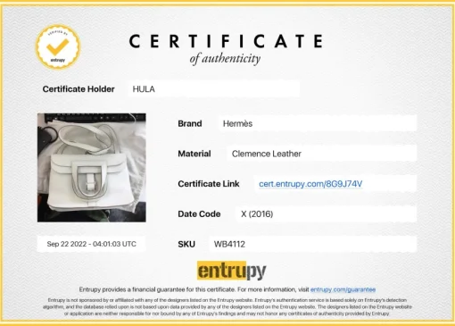 'Ciel Clemence Leather Halzan 31' in white