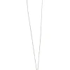 Classic 7mm AA-grade Akoya pearl solitaire pendant on 18-karat white gold cable chain