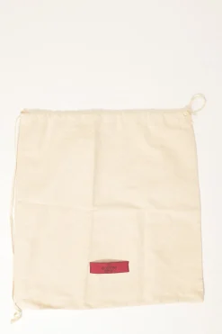 Coral leather Rockstud tote with detachable shoulder strap