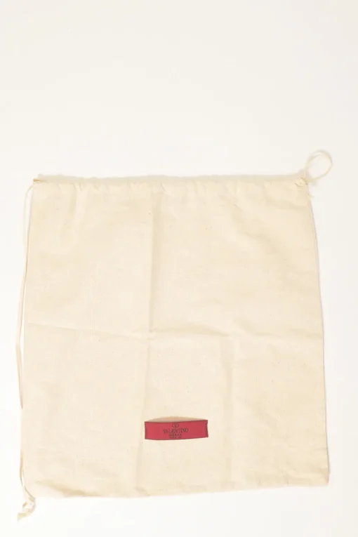 Coral leather Rockstud tote with detachable shoulder strap
