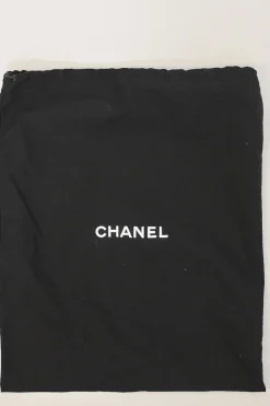 Cream and black matelassé lambskin Baguette Minaudière