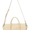 Cream grained calfskin Di Bag Reverse small flap bag with detachable shoulder strap