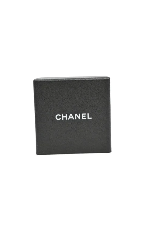 Crystal-embellished silver-tone metal Coco Mark stud earrings