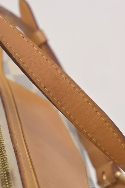 Damier Azur coated canvas and leather Siracusa shoulder bag