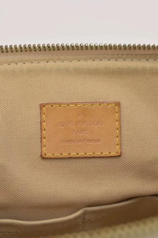Damier Azur coated canvas and leather Siracusa shoulder bag