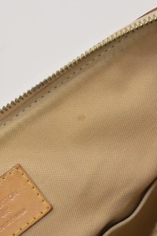 Damier Azur coated canvas and leather Siracusa shoulder bag