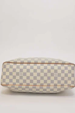 Damier Azur coated canvas and leather Siracusa shoulder bag