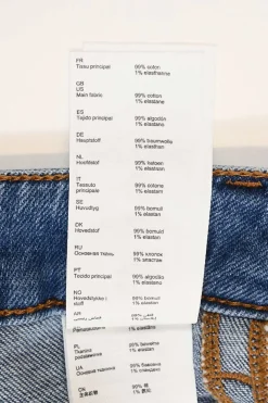 Faded indigo blue stretch-cotton denim high-rise Papala straight-leg cropped jeans