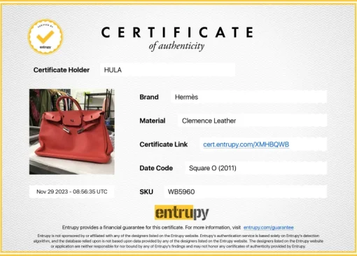 Flamingo Togo leather Birkin 40 with palladium-plated hardware