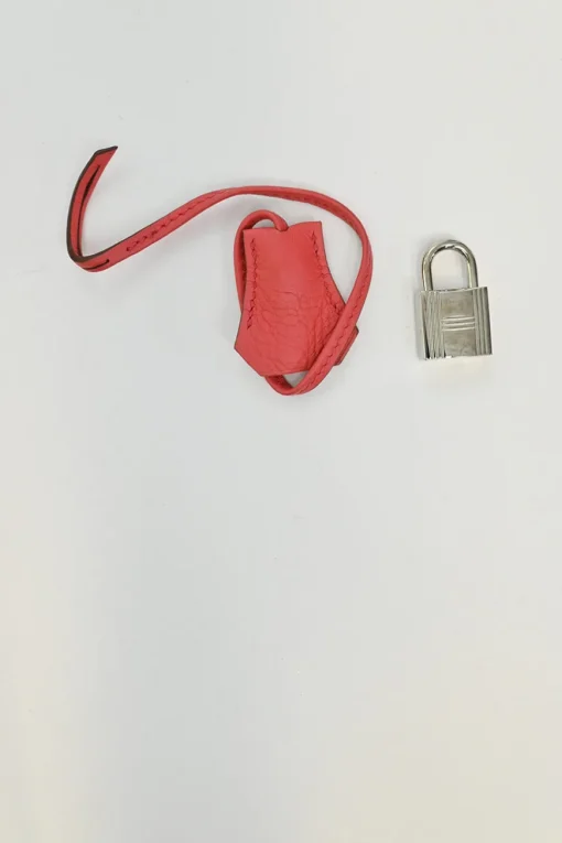 Flamingo Togo leather Birkin 40 with palladium-plated hardware