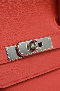 Flamingo Togo leather Birkin 40 with palladium-plated hardware