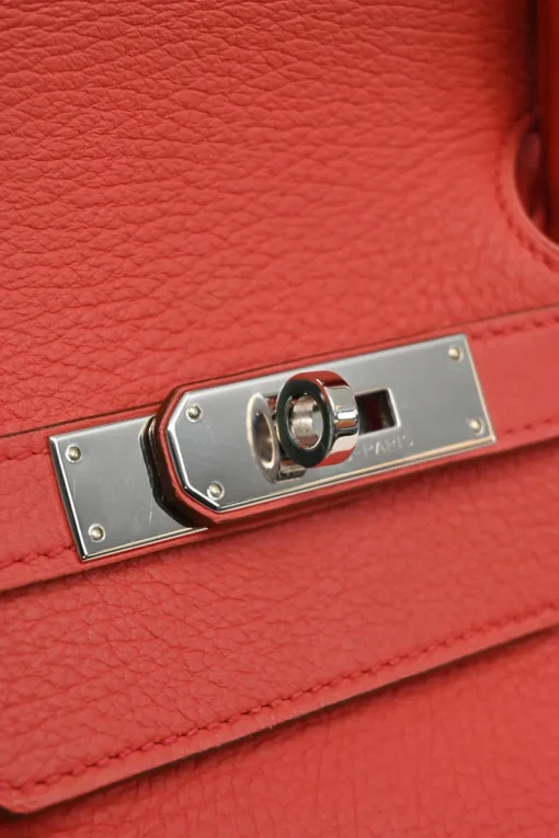 Flamingo Togo leather Birkin 40 with palladium-plated hardware