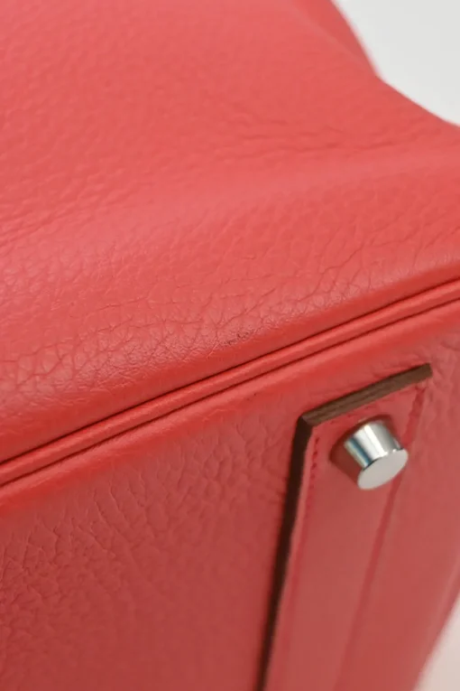 Flamingo Togo leather Birkin 40 with palladium-plated hardware