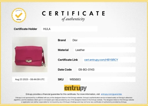Fuchsia Cannage monogram quilted leather Diorling shoulder bag with silver-tone metallic hardware